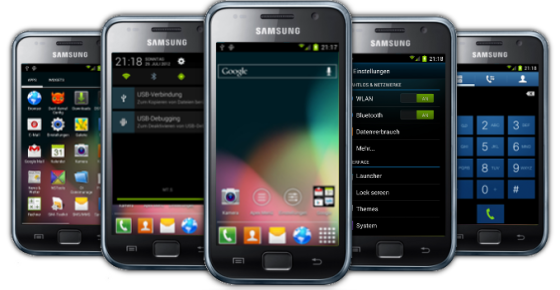 Samsung Galaxy S i9000 4.1.2 Jelly Bean Güncellemesi